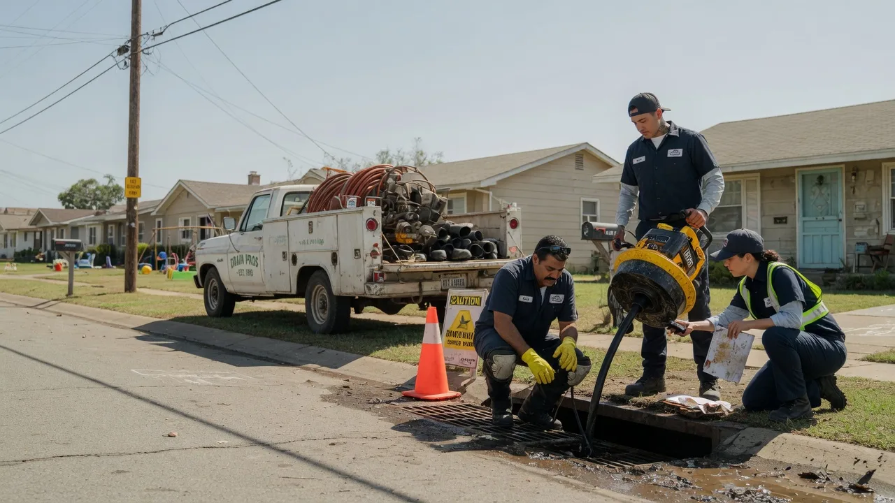 Drain Cleaning in Friendswood, TX near me